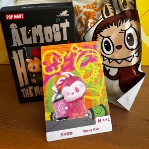 Pop Mart Labubu The Monsters: Almost Hidden Blind Box —Spray Can - New